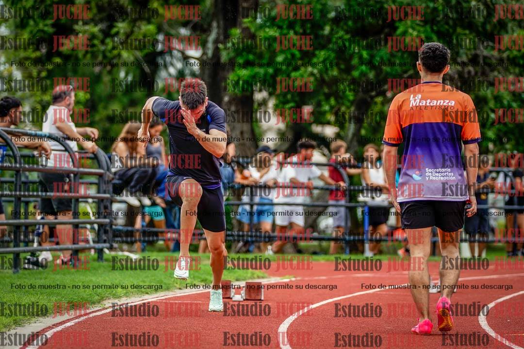 Fotos de los 200 m de varones
