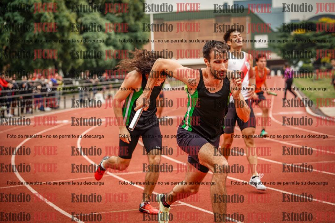Fotos de las Postas 4x400 m de varones