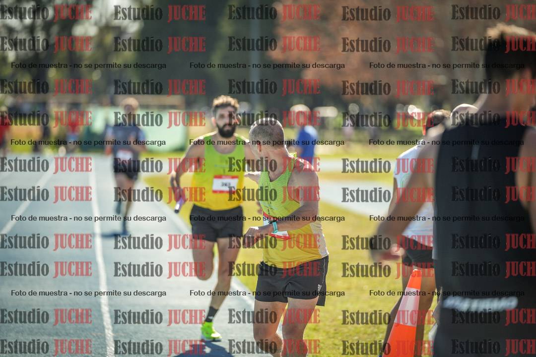 Fotos durante los relevos