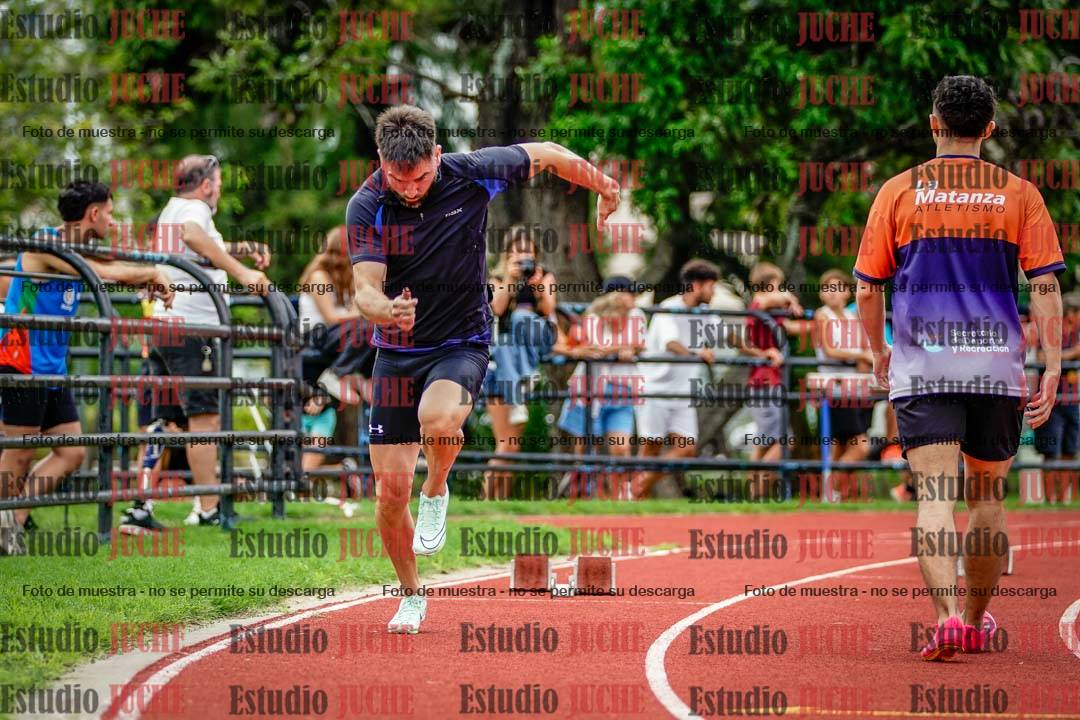 Fotos de los 200 m de varones