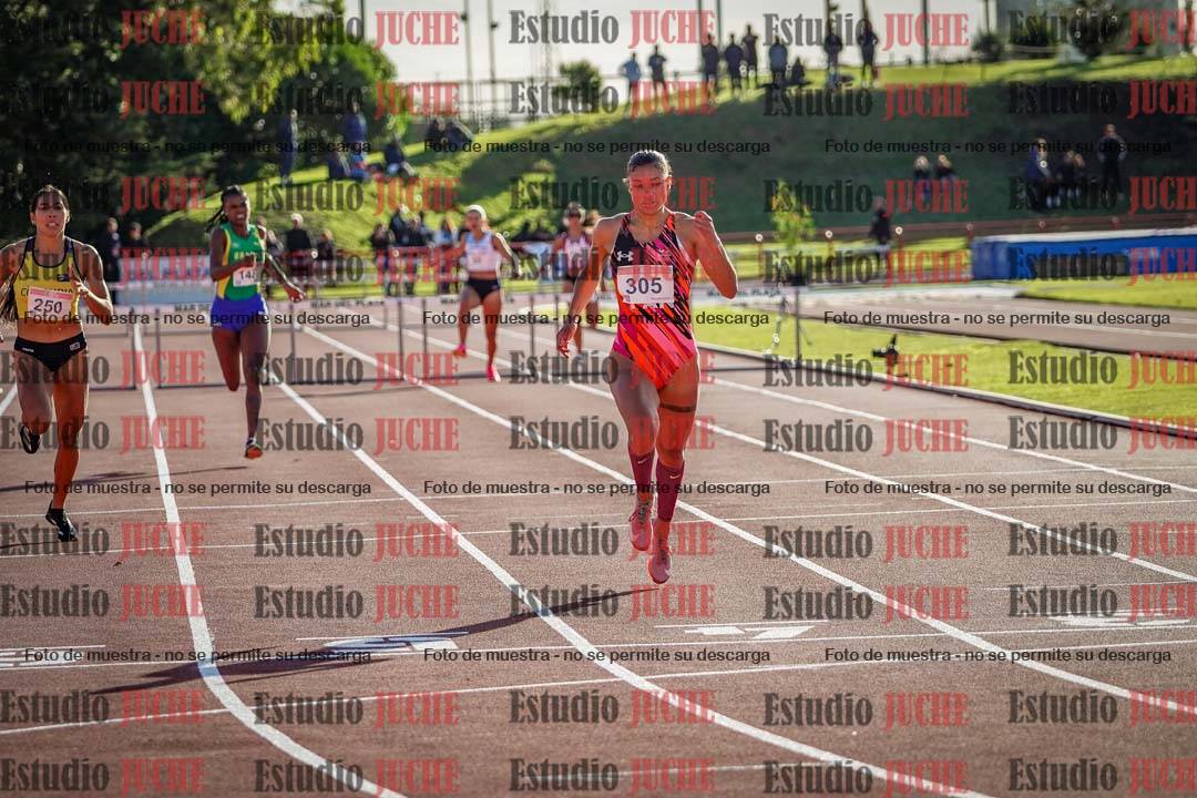 Fotos de los 400 m con vallas de mujeres - FINAL