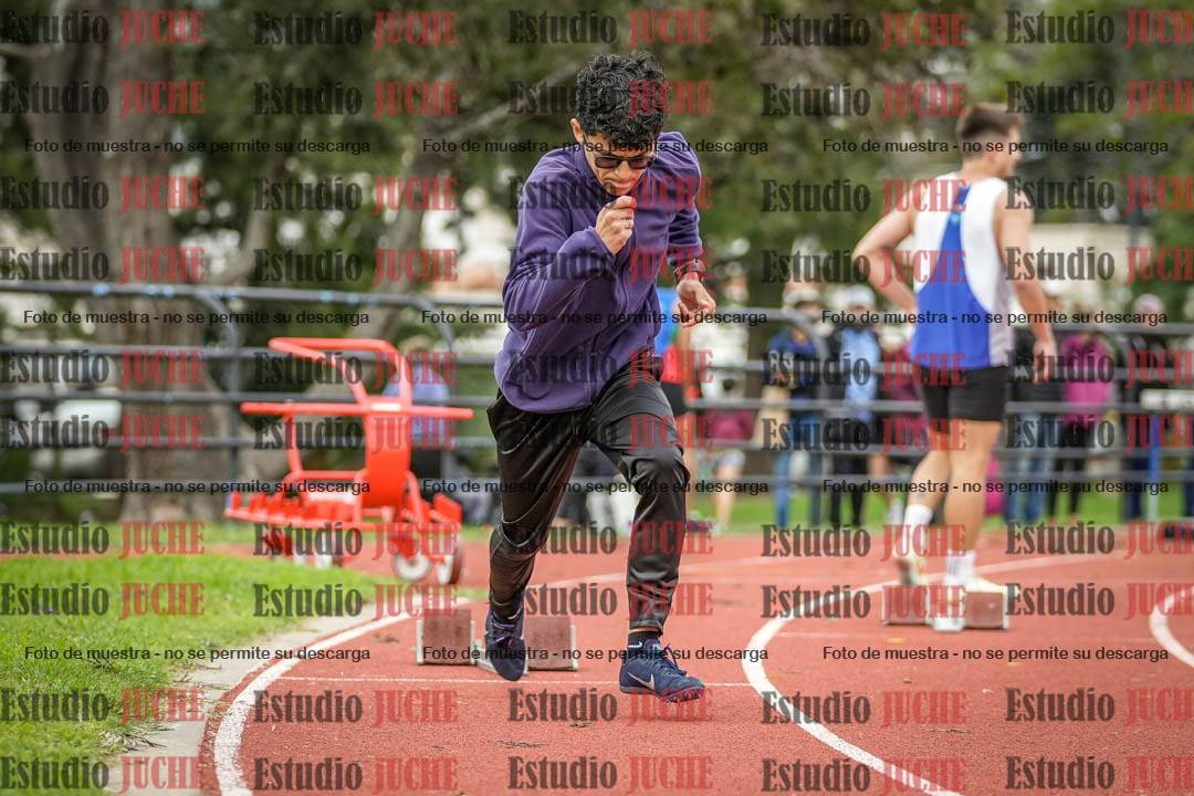 Fotos de los 200 m llanos de varones