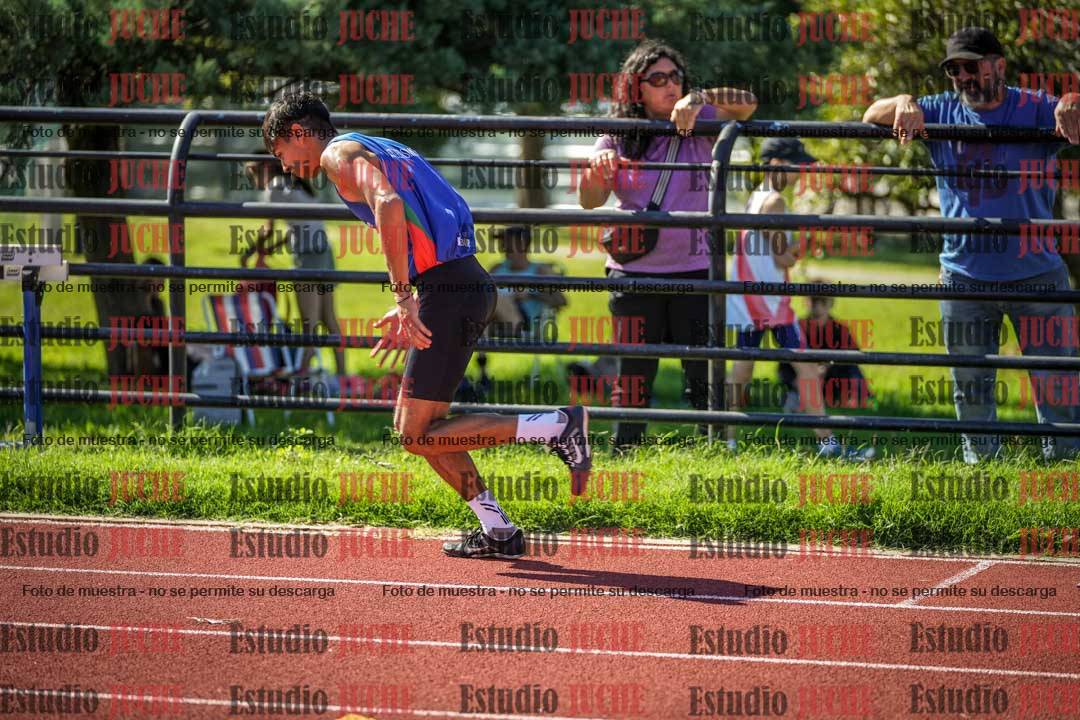 Fotos de los 200 m llanos de varones