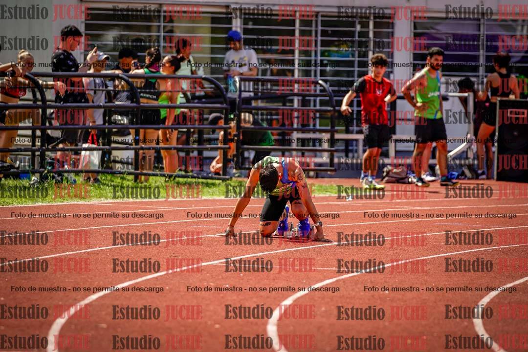 Fotos de los 400 m llanos de varones