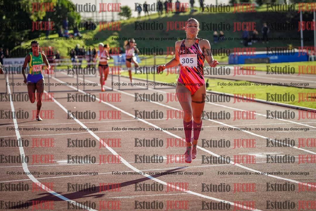 Fotos de los 400 m con vallas de mujeres - FINAL