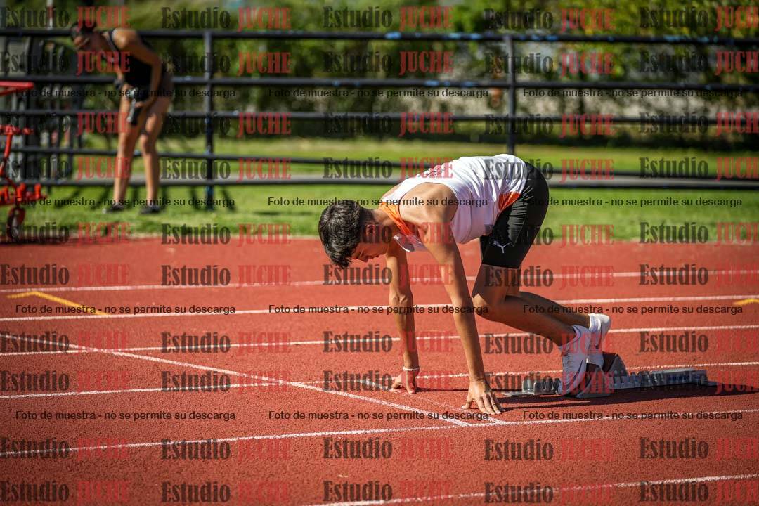 Fotos de los 200 m llanos de varones