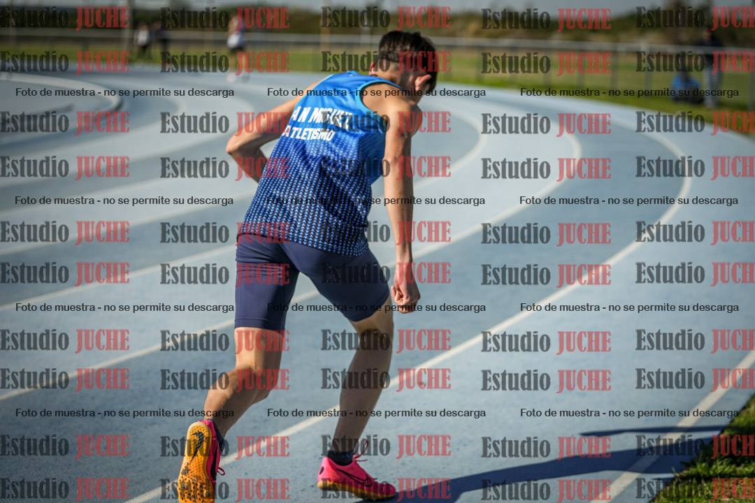 Fotos de los 400 m llanos de varones
