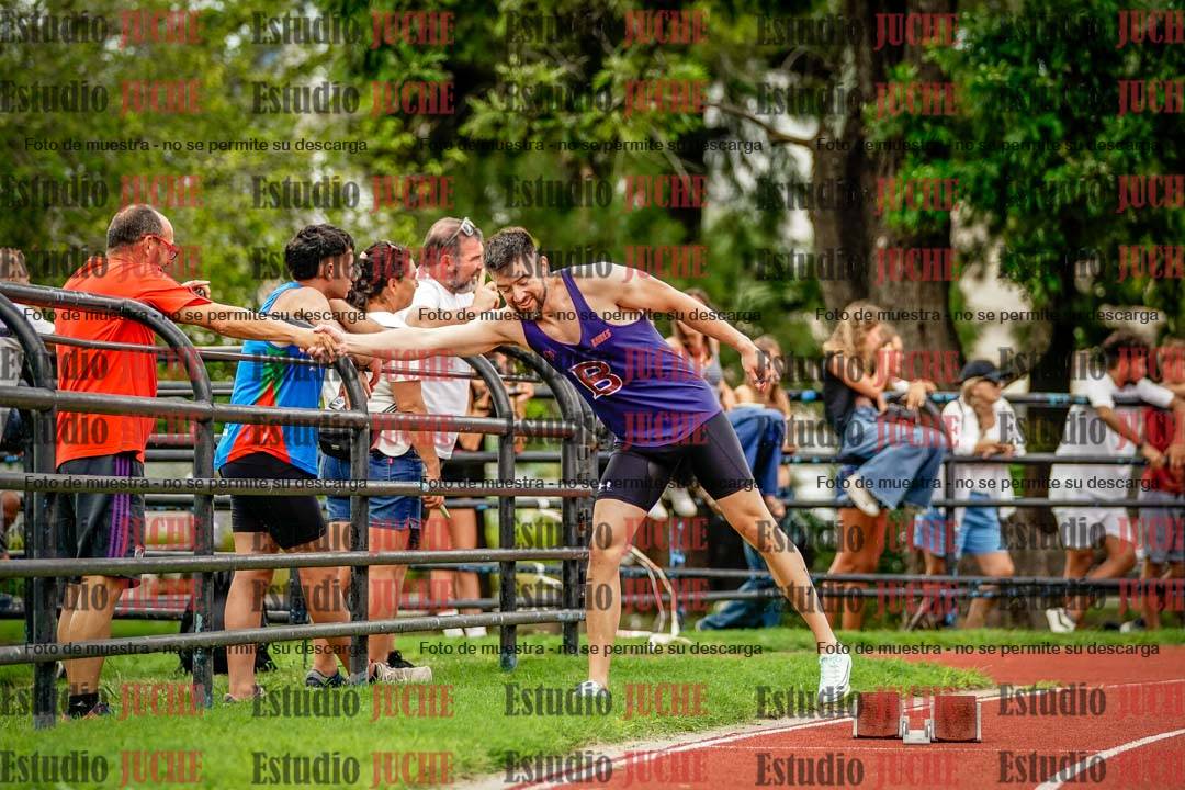 Fotos de los 200 m de varones