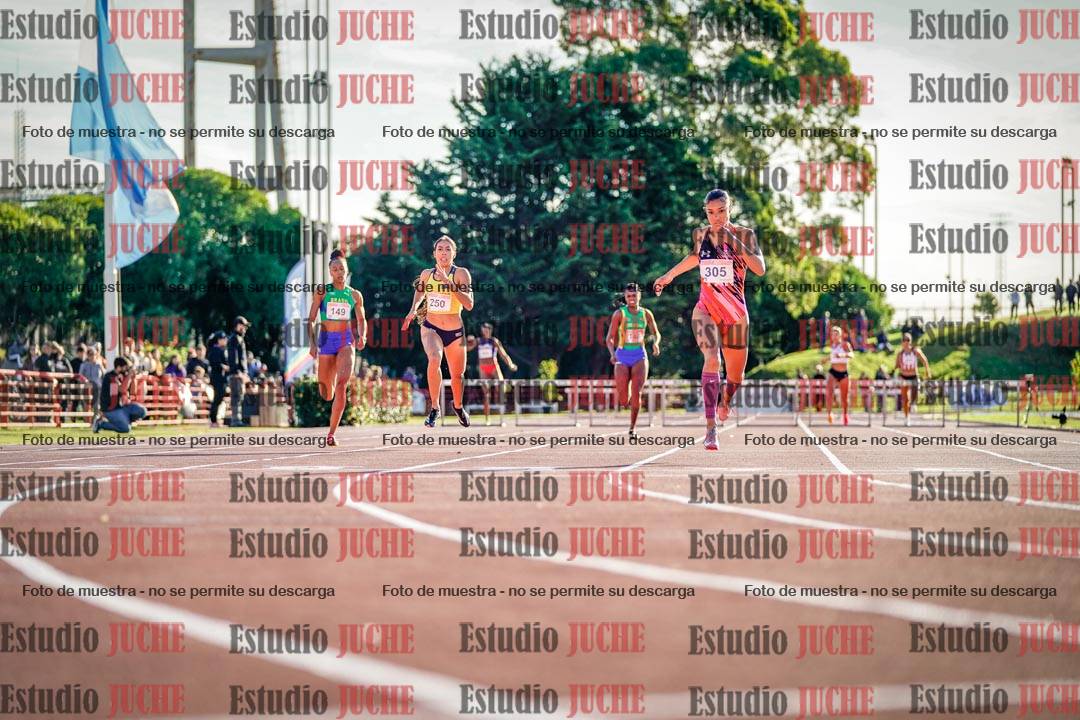 Fotos de los 400 m con vallas de mujeres - FINAL