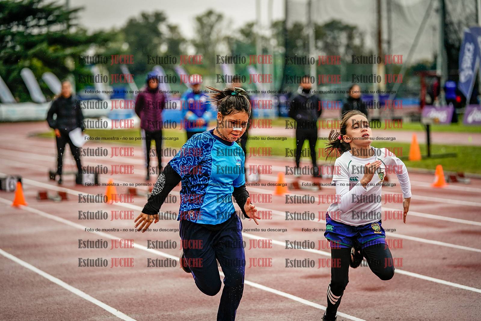 Fotos de los 50 m llanos de mujeres