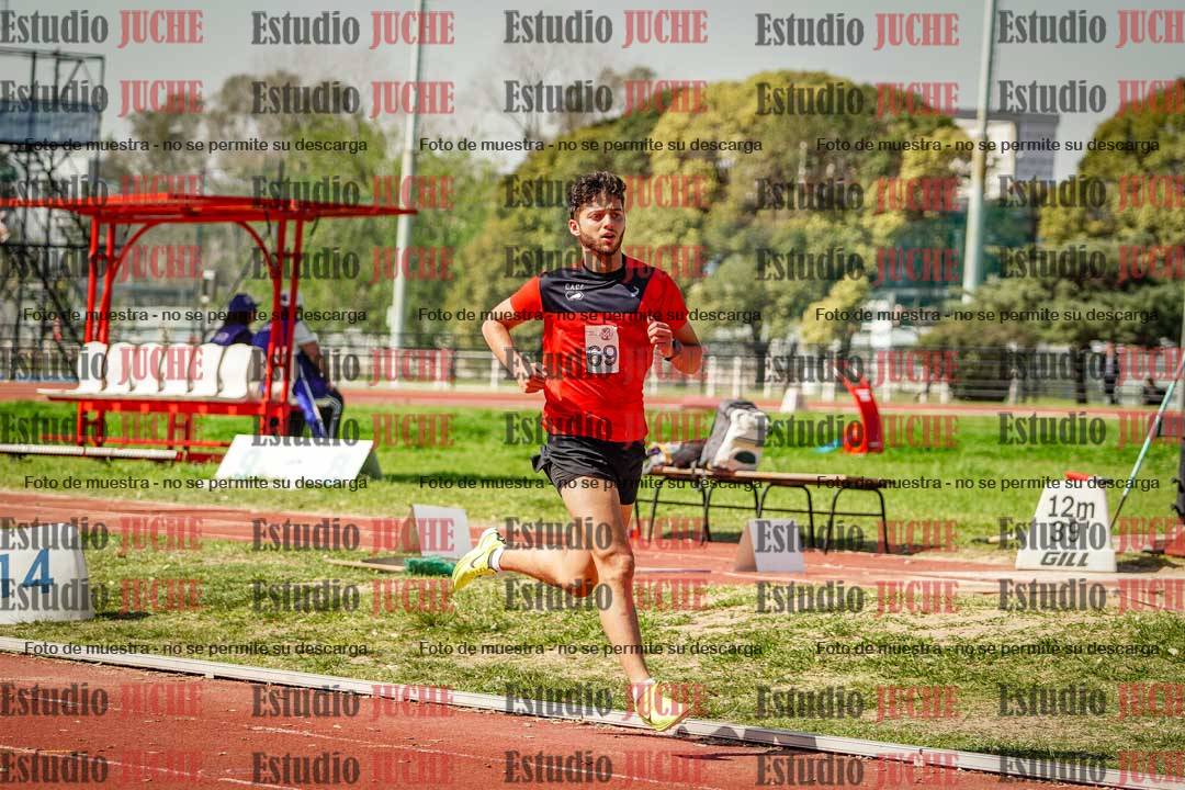 Fotos de los 1500 m llanos de varones