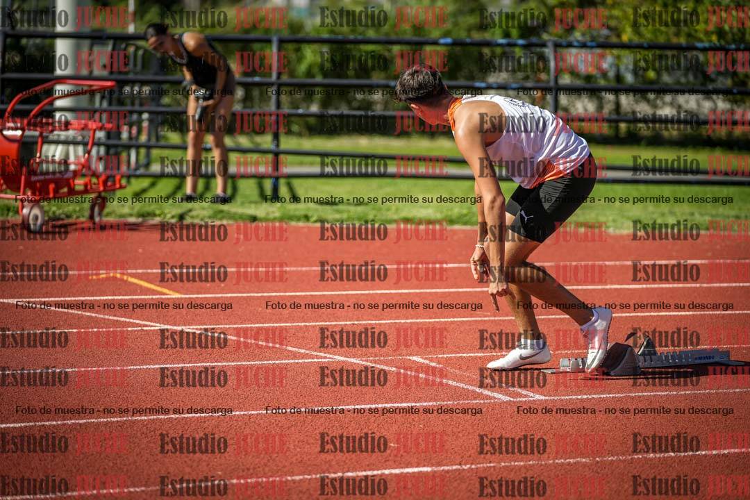 Fotos de los 200 m llanos de varones
