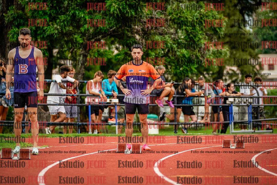 Fotos de los 200 m de varones