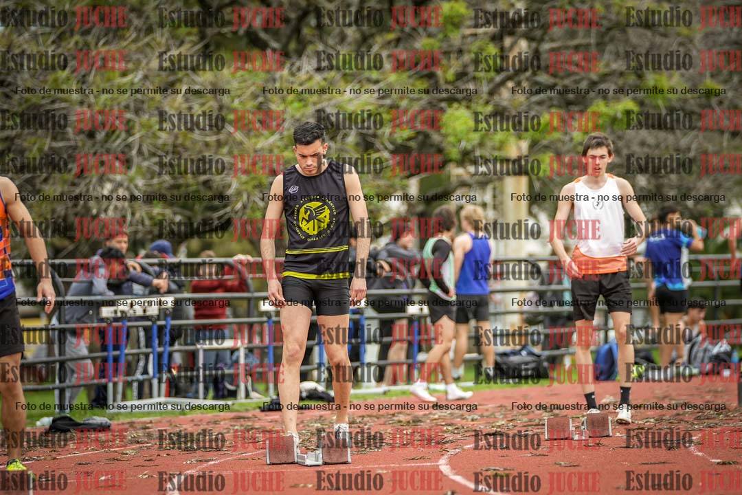 Fotos de los 200 m llanos de varones