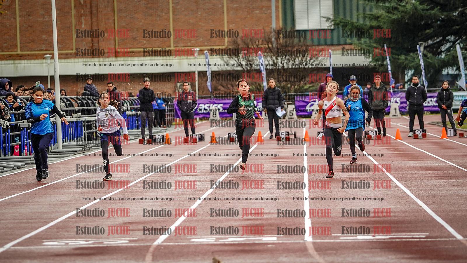 Fotos de los 50 m llanos de mujeres