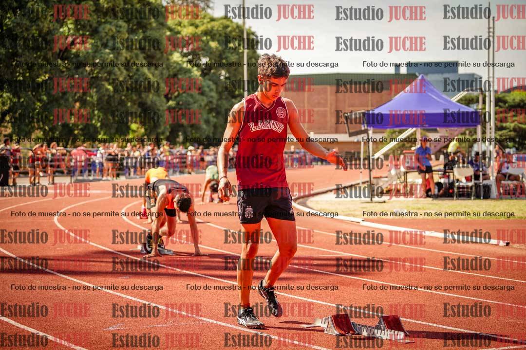Fotos de los 400 m llanos de varones