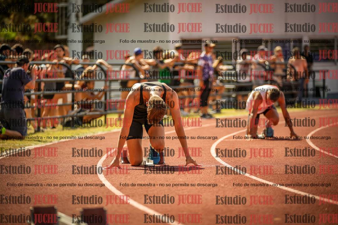 Fotos de los 400 m llanos de varones