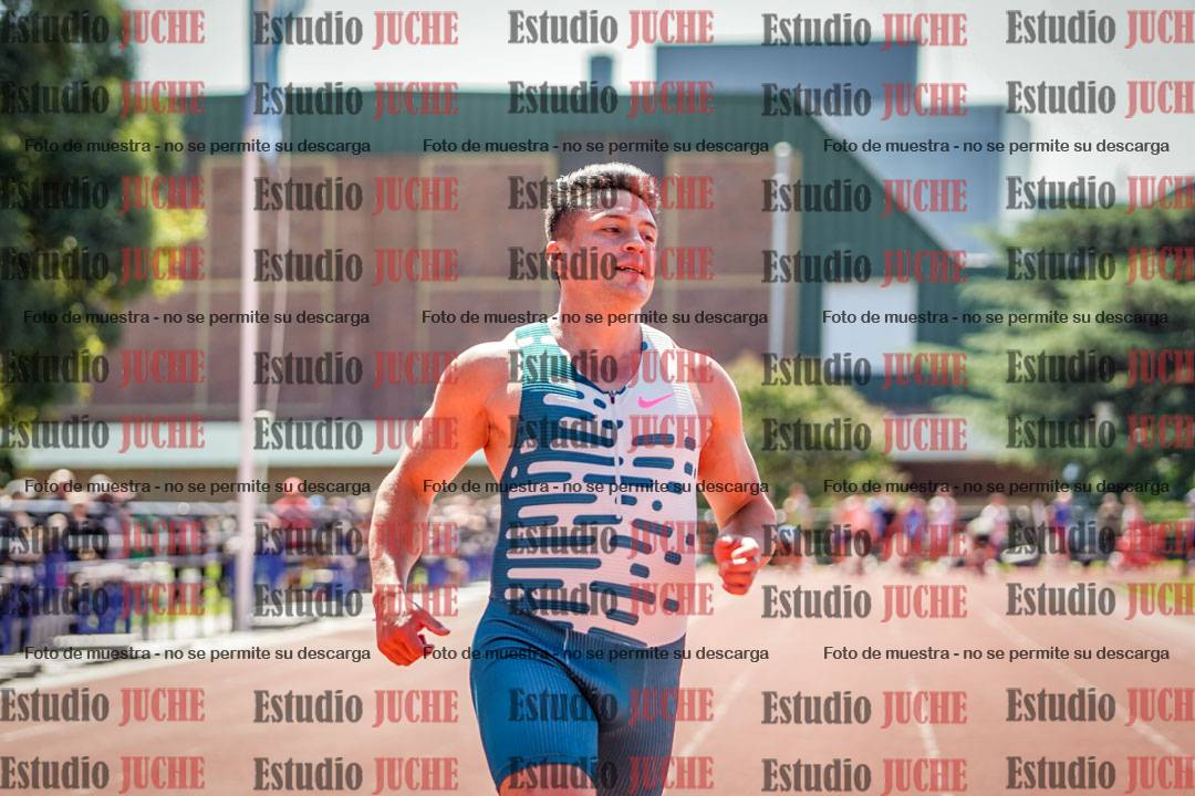 Fotos de los 100 m llanos de varones
