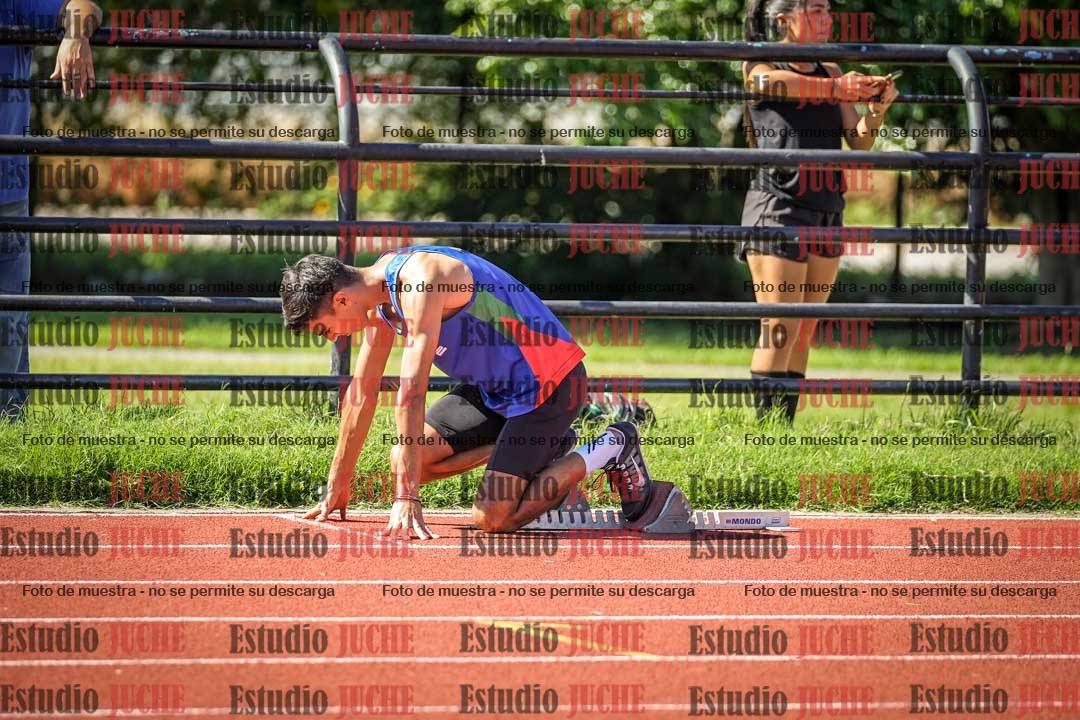 Fotos de los 200 m llanos de varones