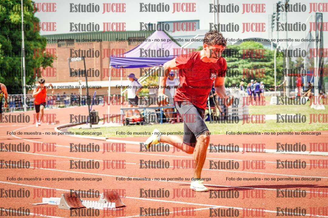 Fotos de los 400 m llanos de varones