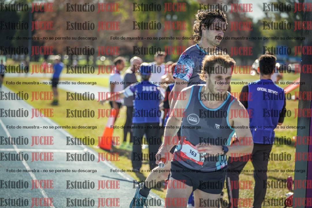 Fotos durante los relevos