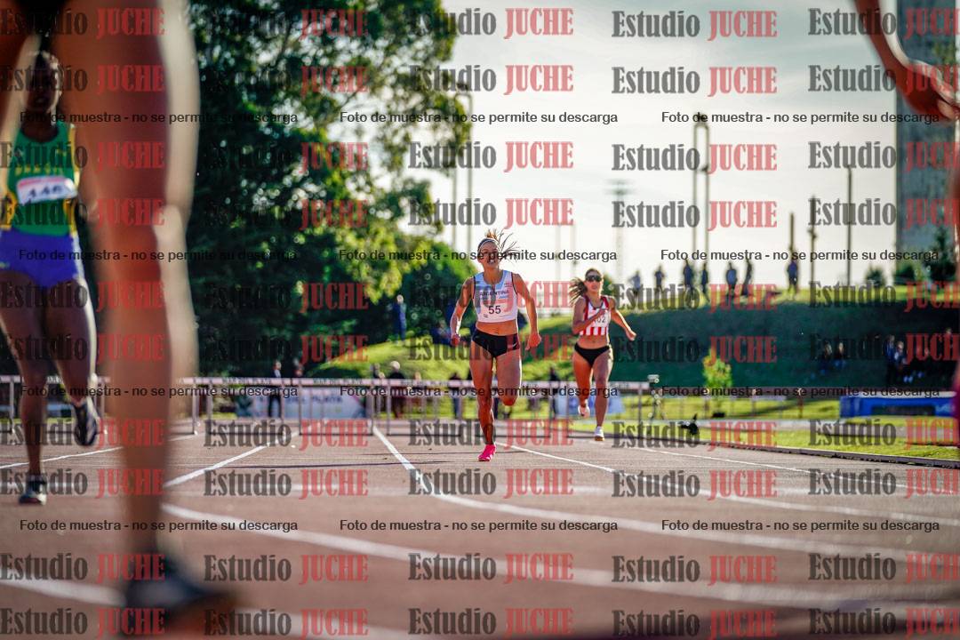 Fotos de los 400 m con vallas de mujeres - FINAL