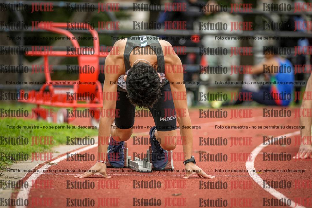 Fotos de los 200 m llanos de varones