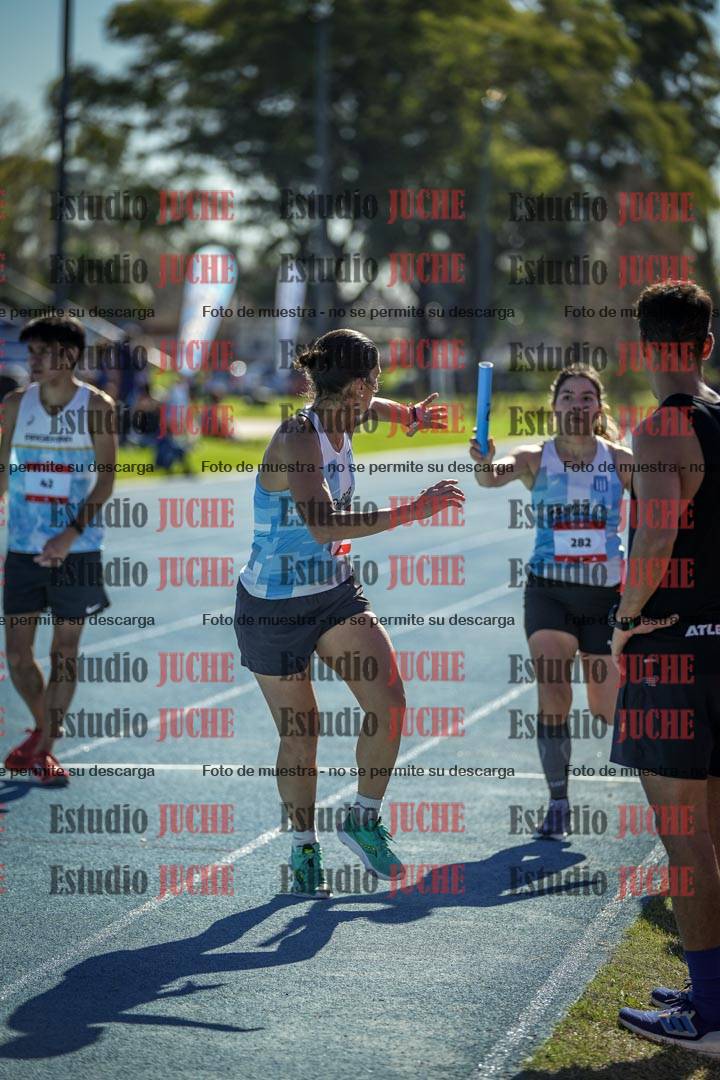 Fotos durante los relevos
