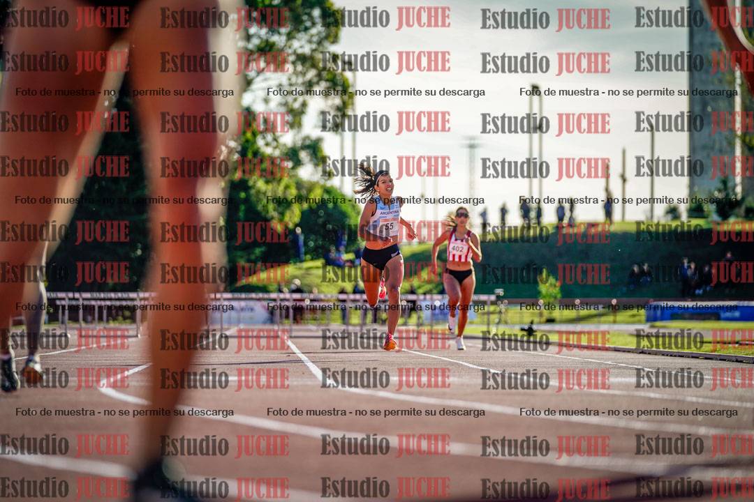 Fotos de los 400 m con vallas de mujeres - FINAL