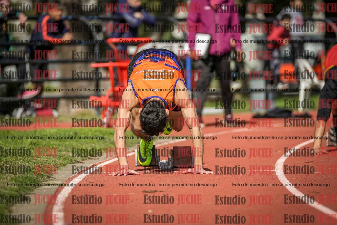 Fotos de los 200 m llanos de varones