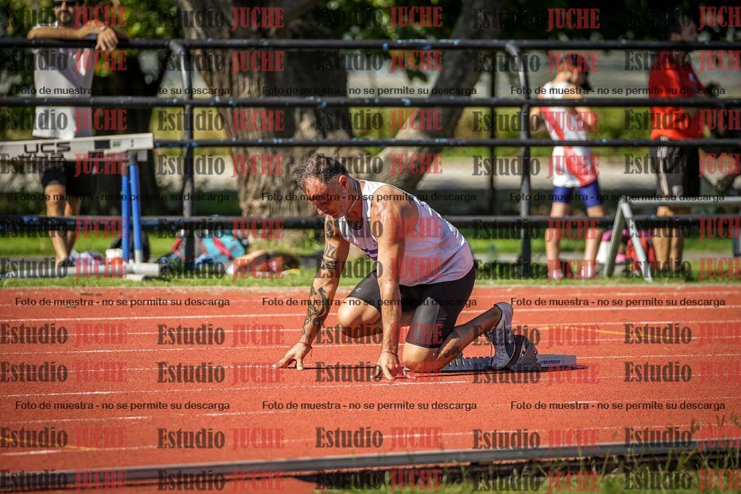 Fotos de los 200 m llanos de varones