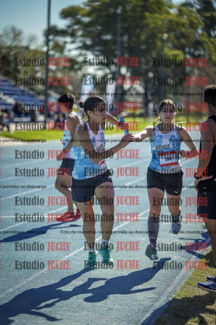 Fotos durante los relevos