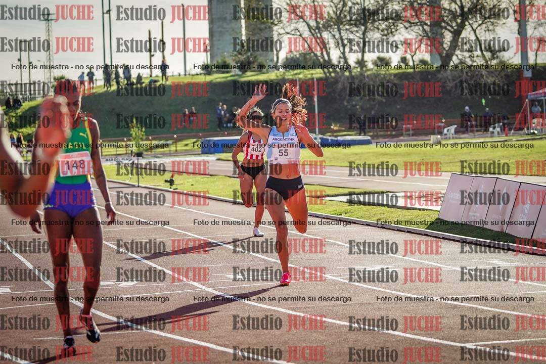 Fotos de los 400 m con vallas de mujeres - FINAL