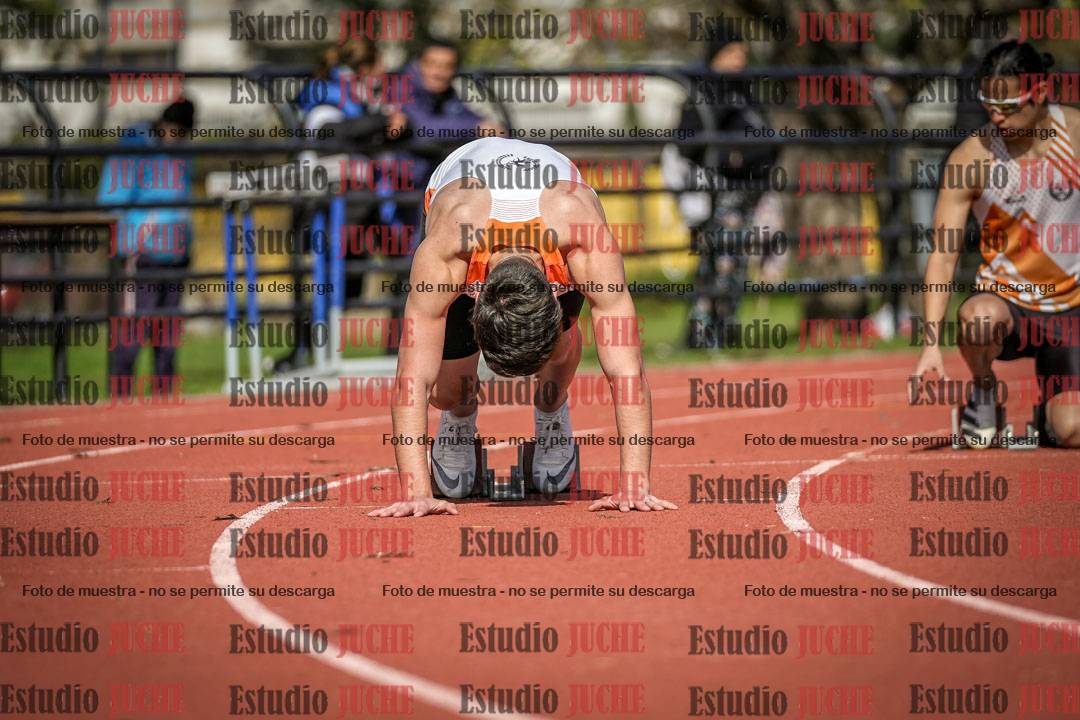 Fotos de los 200 m llanos de varones