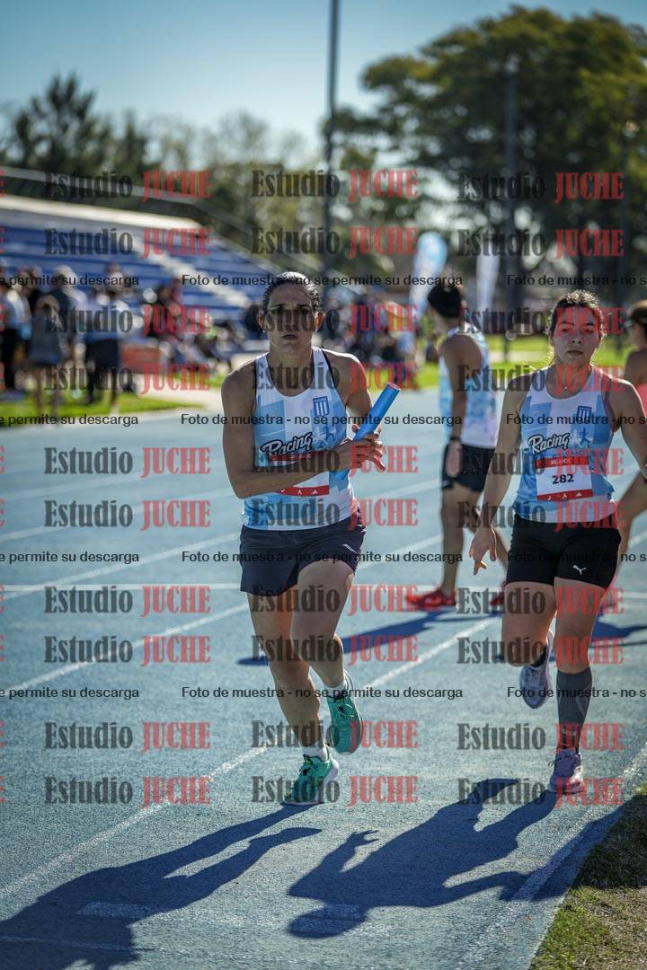 Fotos durante los relevos