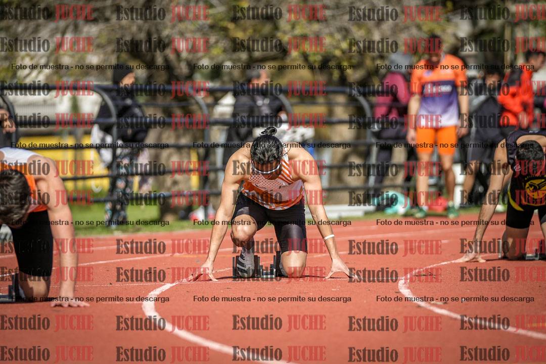 Fotos de los 200 m llanos de varones