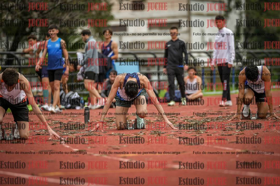 Fotos de los 200 m llanos de varones