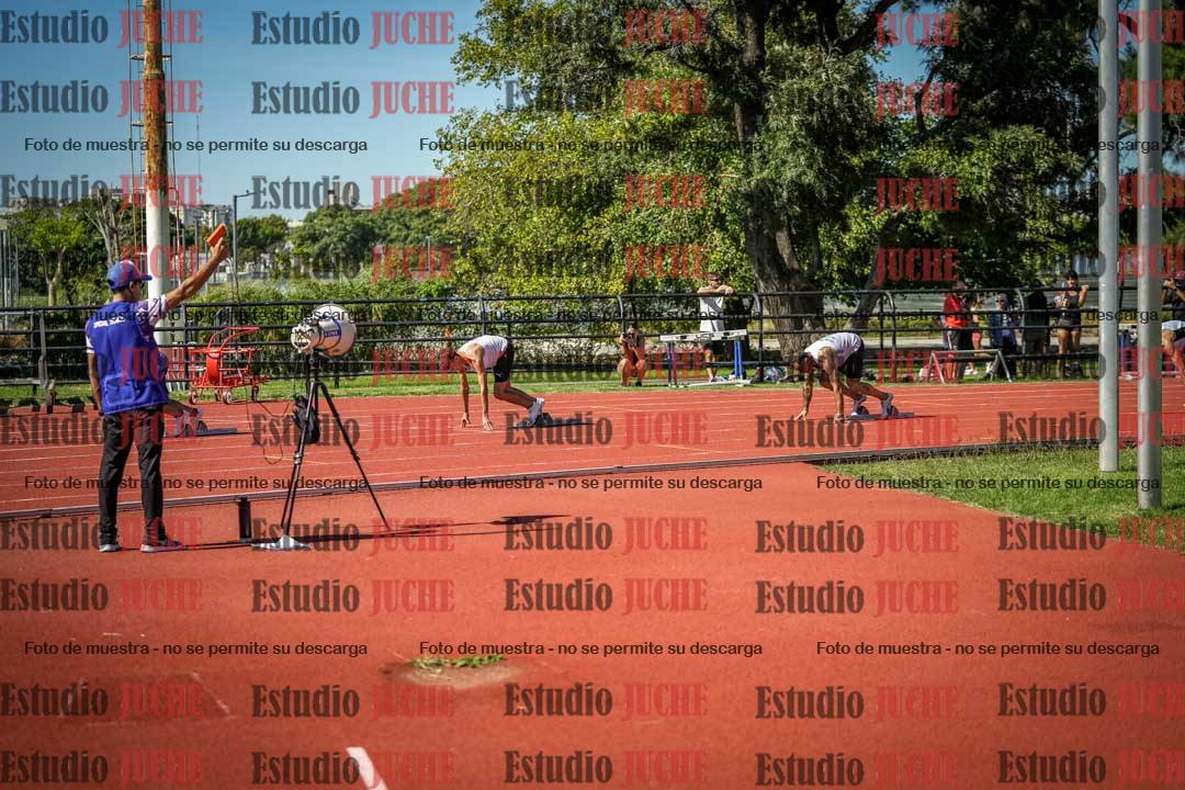 Fotos de los 200 m llanos de varones
