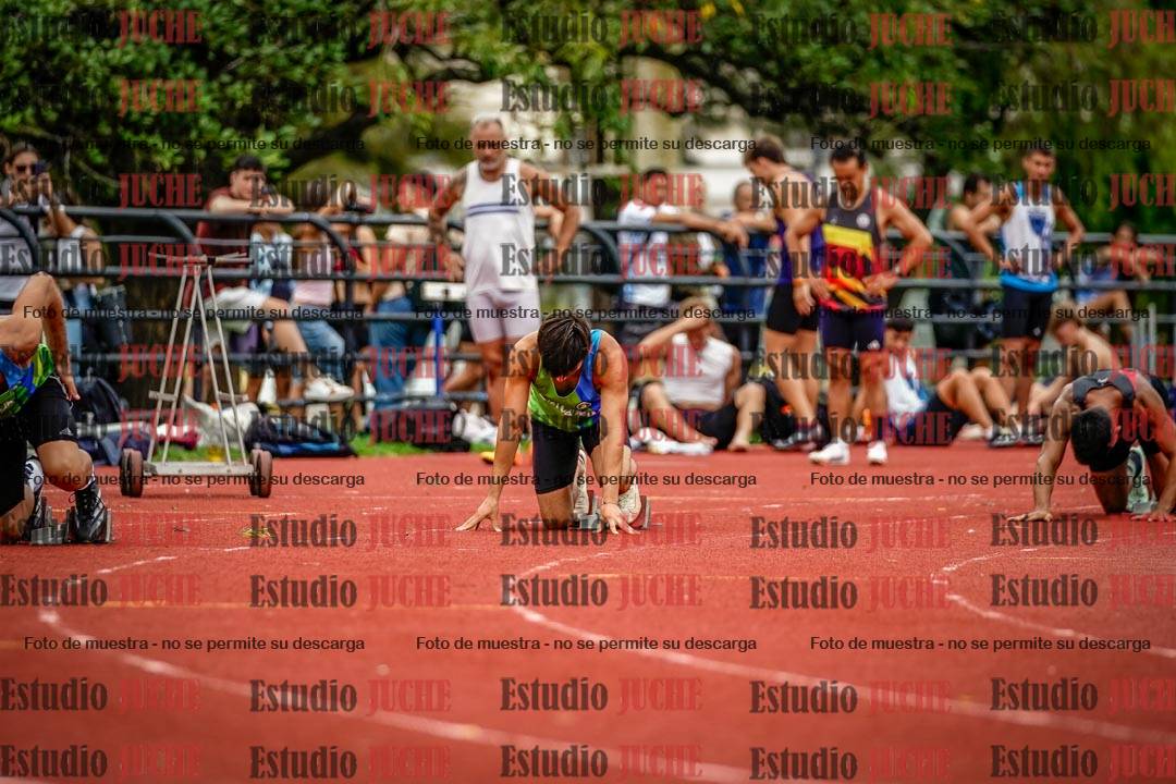 Fotos de los 200 m de varones