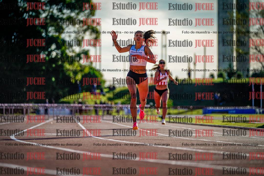 Fotos de los 400 m con vallas de mujeres - FINAL