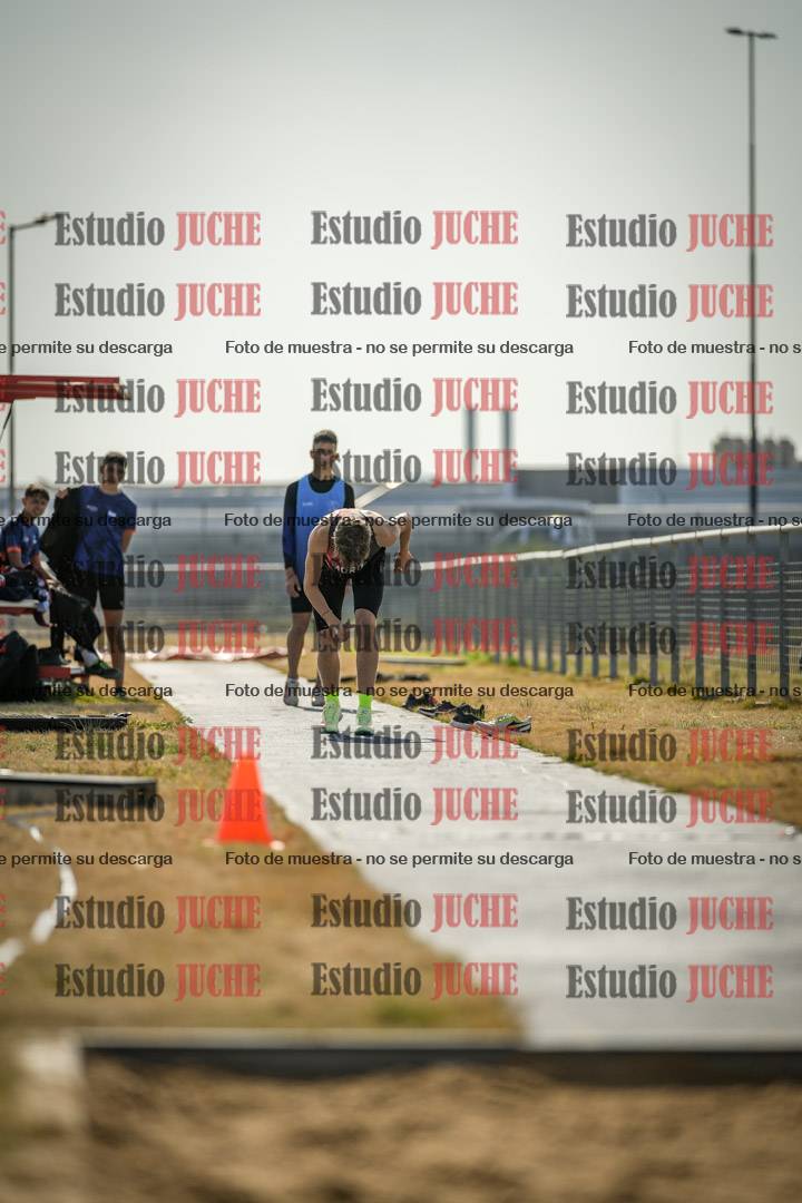 Fotos del salto triple de varones