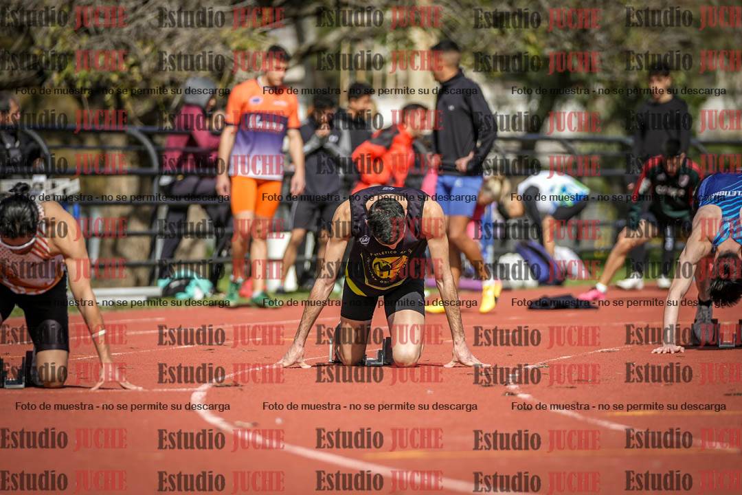 Fotos de los 200 m llanos de varones