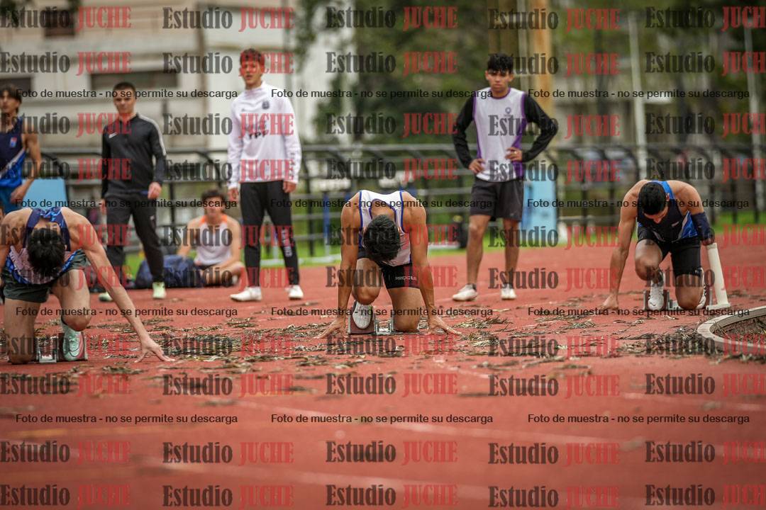 Fotos de los 200 m llanos de varones
