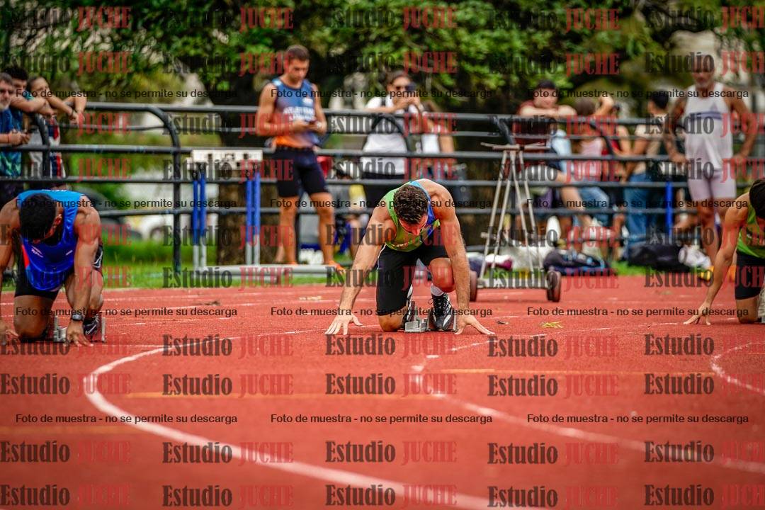 Fotos de los 200 m de varones
