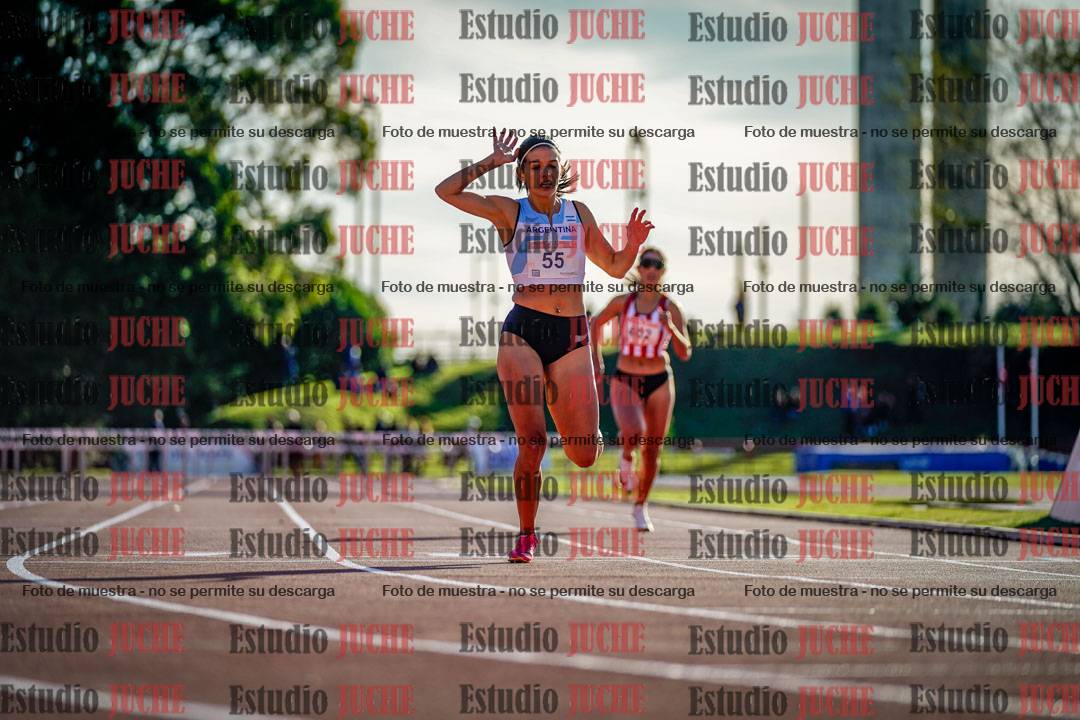 Fotos de los 400 m con vallas de mujeres - FINAL