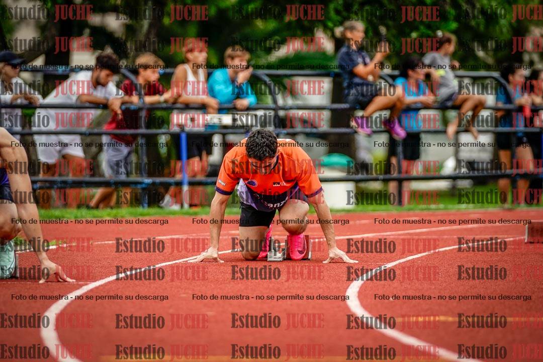 Fotos de los 200 m de varones