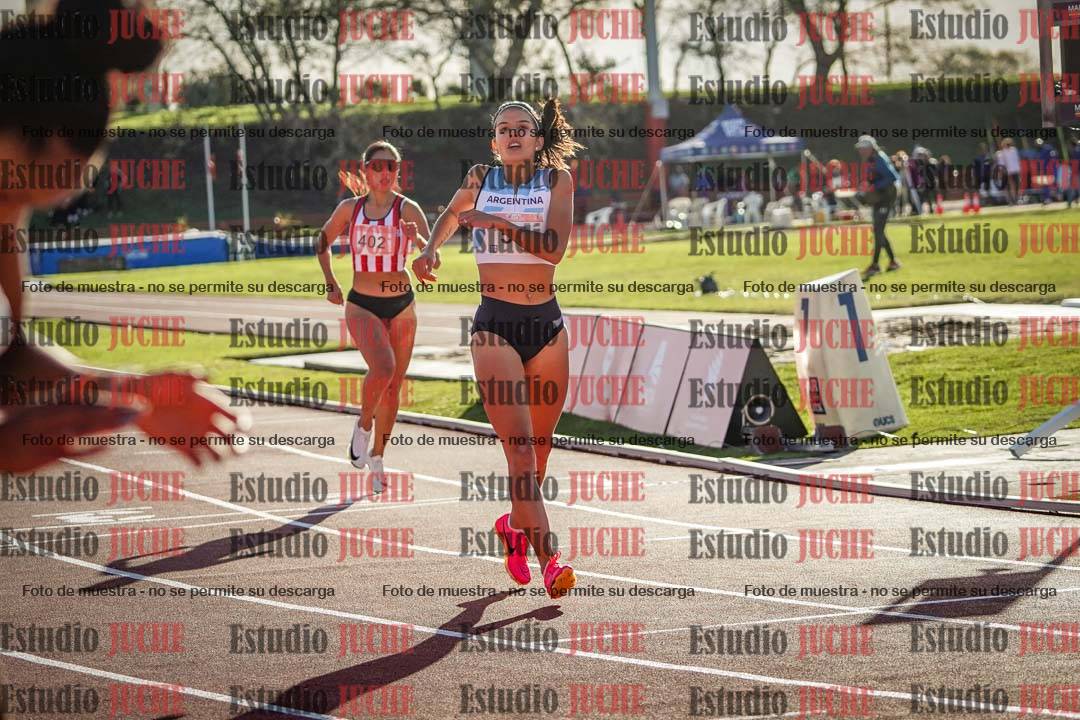 Fotos de los 400 m con vallas de mujeres - FINAL