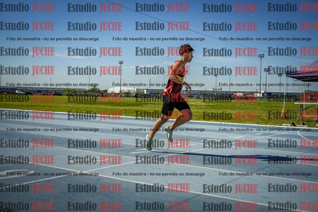 Fotos de los 400 m llanos de varones
