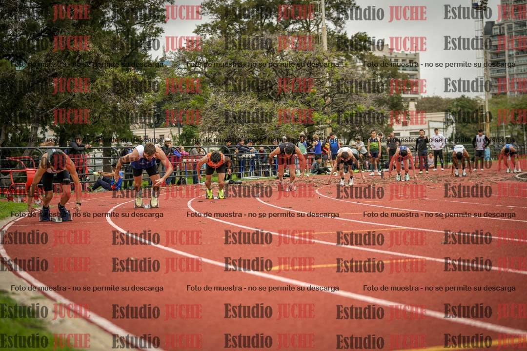 Fotos de los 200 m llanos de varones