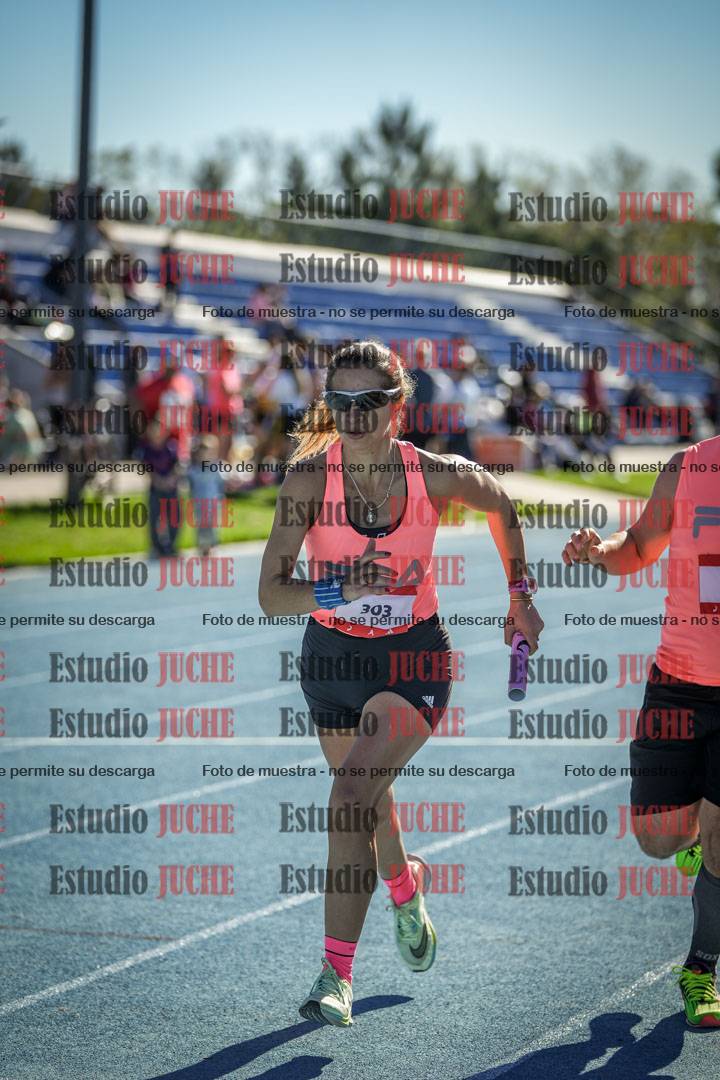 Fotos durante los relevos